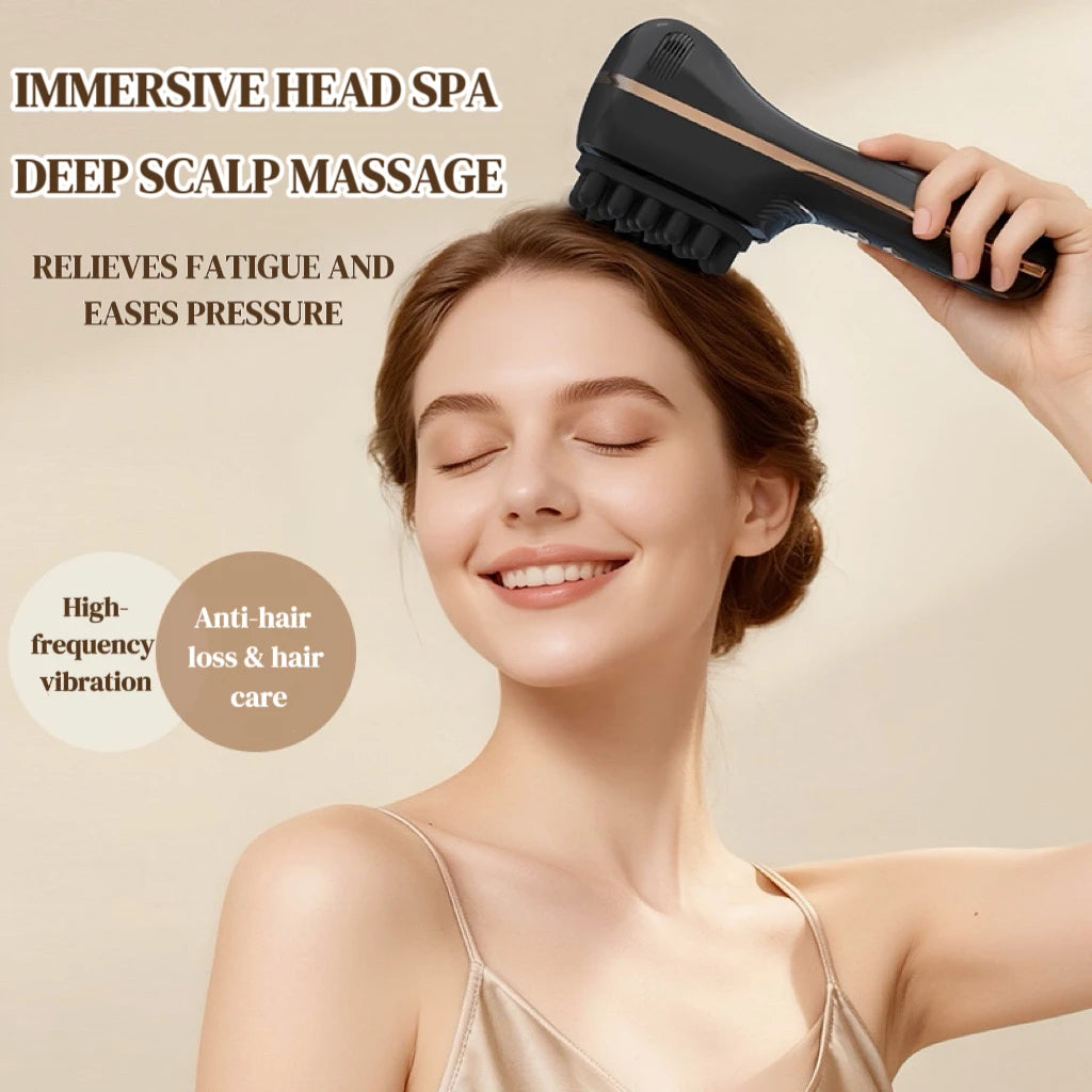 Electric Scalp Massage Comb — Stimulates Hair Growth