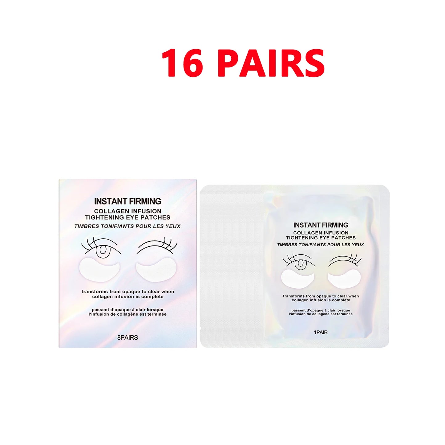 Collagen Under Eye Patches — Intense Hydration & Firming Effect