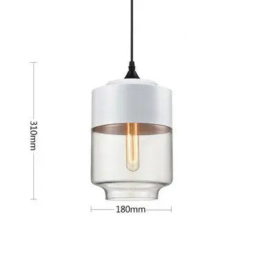 Nordic Pendant Lights Modern Glass Hanging Lamp for Restaurant Living Bedroom Indoor Decoration Lighting Luminaire Suspension