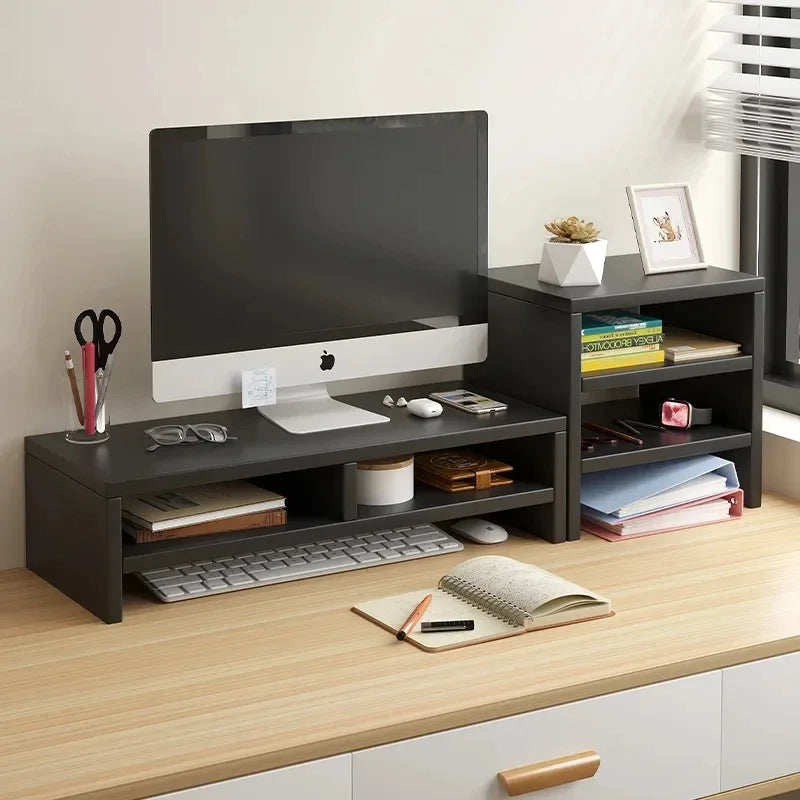 Monitor Riser & Keyboard Storage Stand