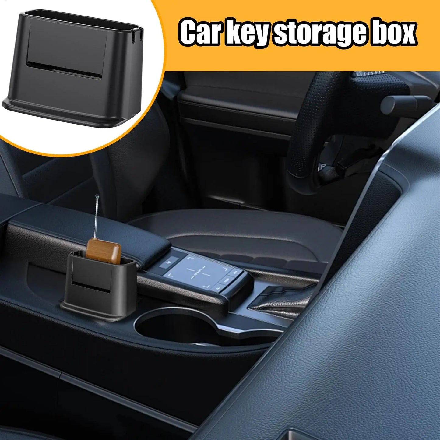 Car Dashboard & Armrest Storage Case