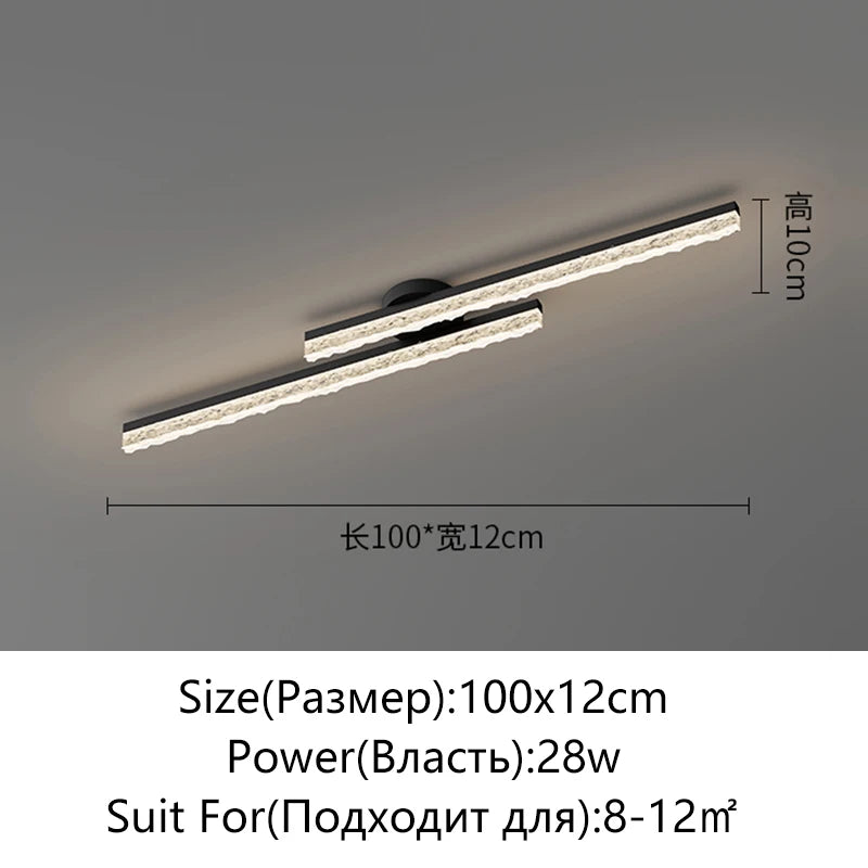 Modern Eye Protection LED Ceiling Light For Bedroom Living Room Balcony Decoration Ceiling Light With Adjustable Lighting