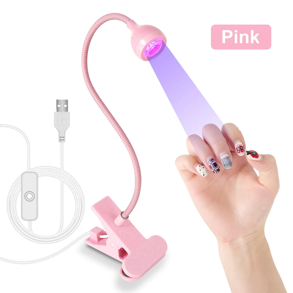 Portable LED UV Nail Lamp — Fast-Cure Gel Polish Dryer
