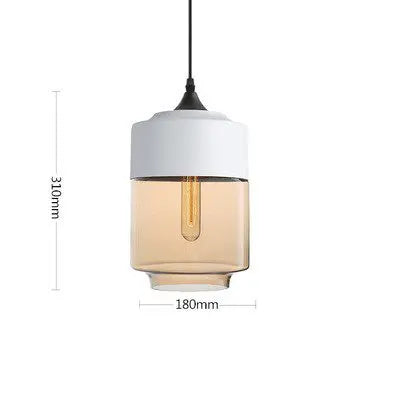 Nordic Pendant Lights Modern Glass Hanging Lamp for Restaurant Living Bedroom Indoor Decoration Lighting Luminaire Suspension