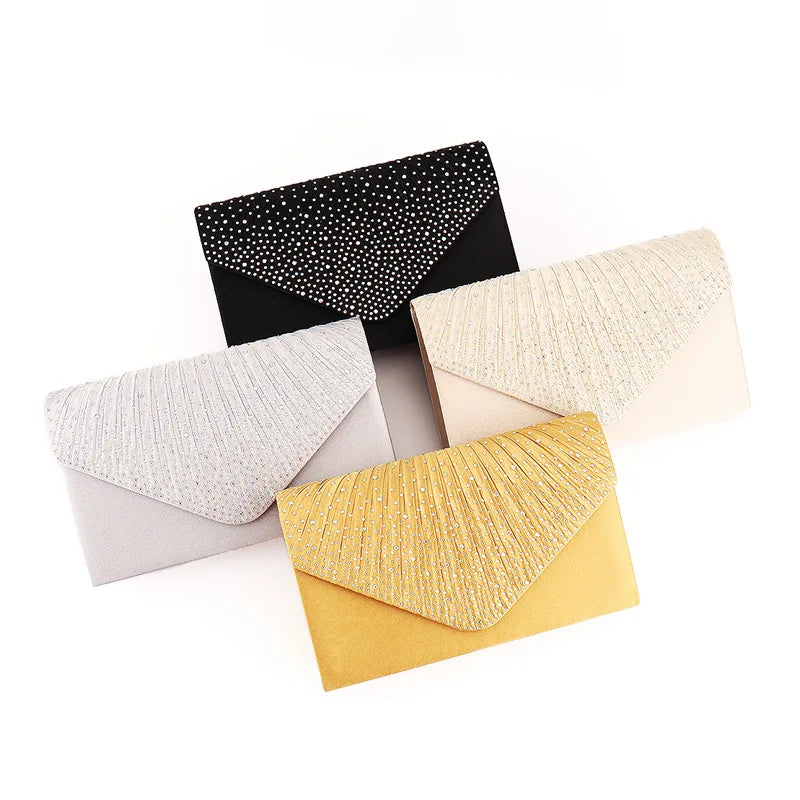 Elegant Evening Clutch — Wedding & Party Shoulder Bag