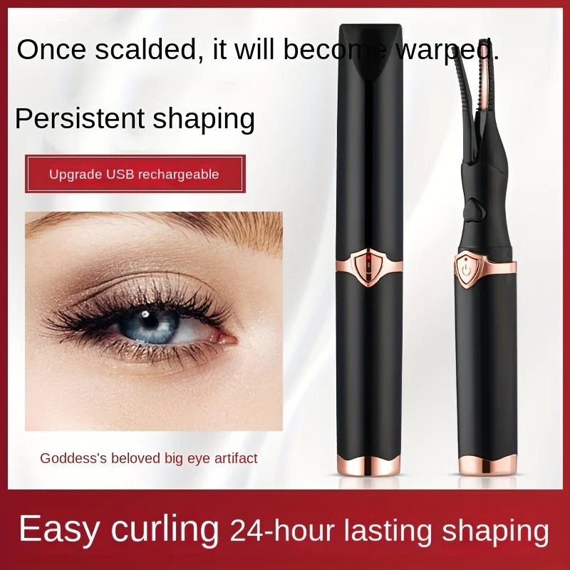 Rechargeable Heated Eyelash Curler — Long-Lasting Curl in Seconds