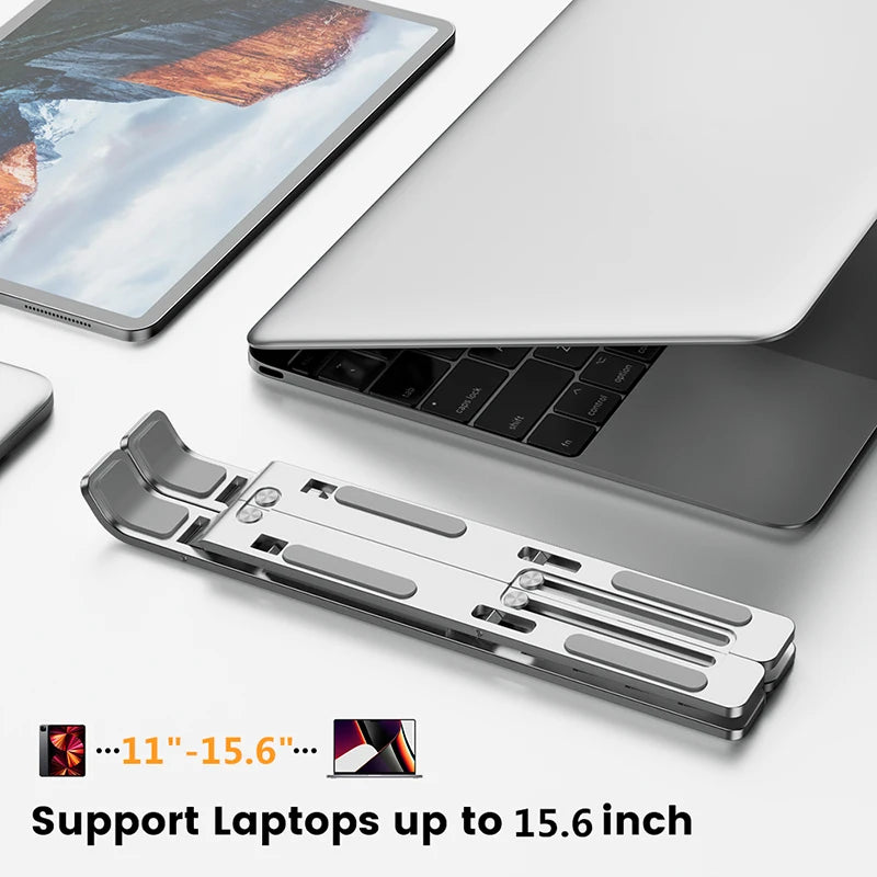 Foldable Aluminum Laptop Stand