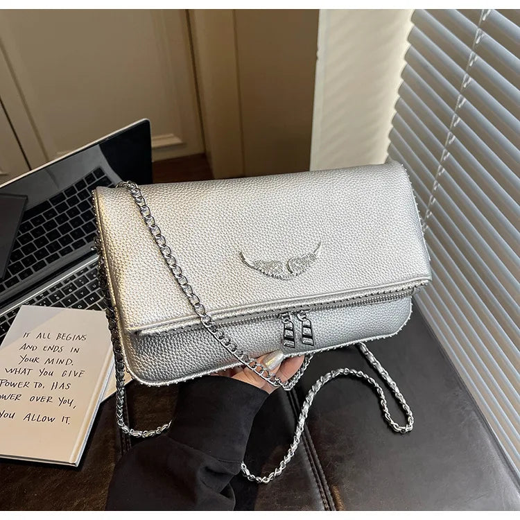 Minimalist Chain Shoulder Bag — Sleek Everyday Accessory