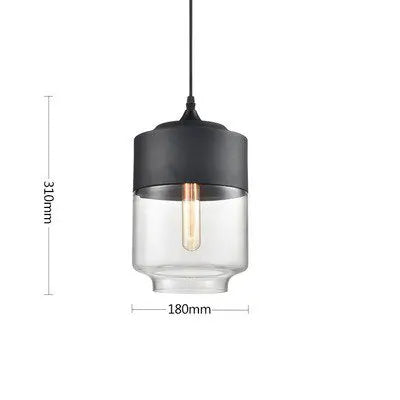 Nordic Pendant Lights Modern Glass Hanging Lamp for Restaurant Living Bedroom Indoor Decoration Lighting Luminaire Suspension