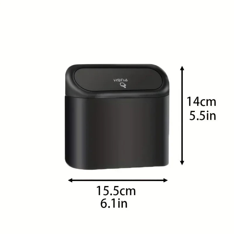 Car Trash Can with Lid + Bags