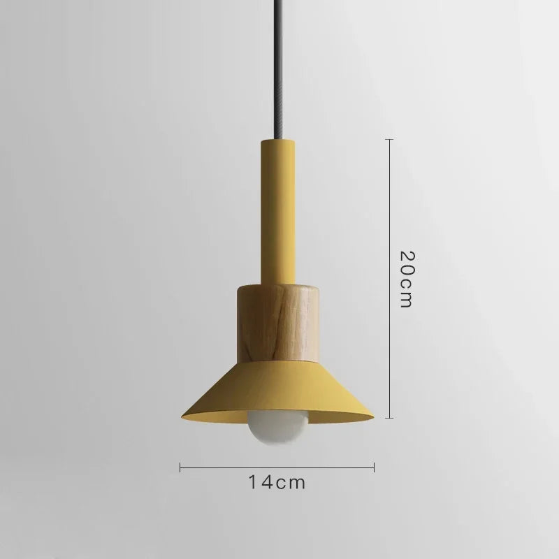 2025 Nordic Wood Pendant Light For Kitchen Restaurant Hanging Lamp Bedroom Bedside Wooden Ceiling Chandeliers Modern Lighting Ho