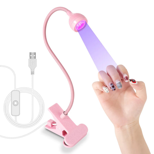 Portable LED UV Nail Lamp — Fast-Cure Gel Polish Dryer