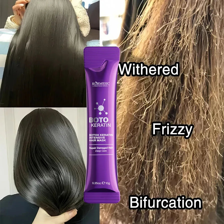 Keratin Hair Mask — Repairs Damaged Hair in 5 Seconds