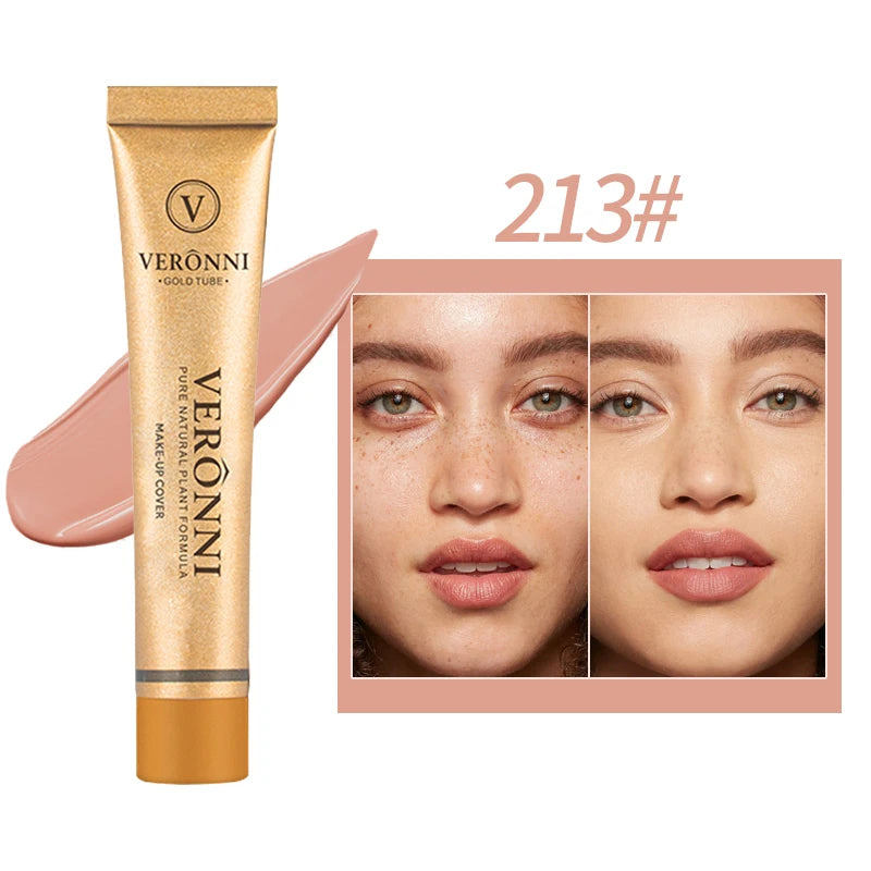 14-Color Matte Concealer Stick — Long-Lasting Full Coverage