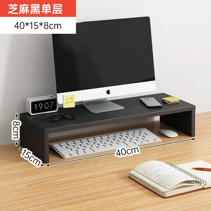 Monitor Riser & Keyboard Storage Stand