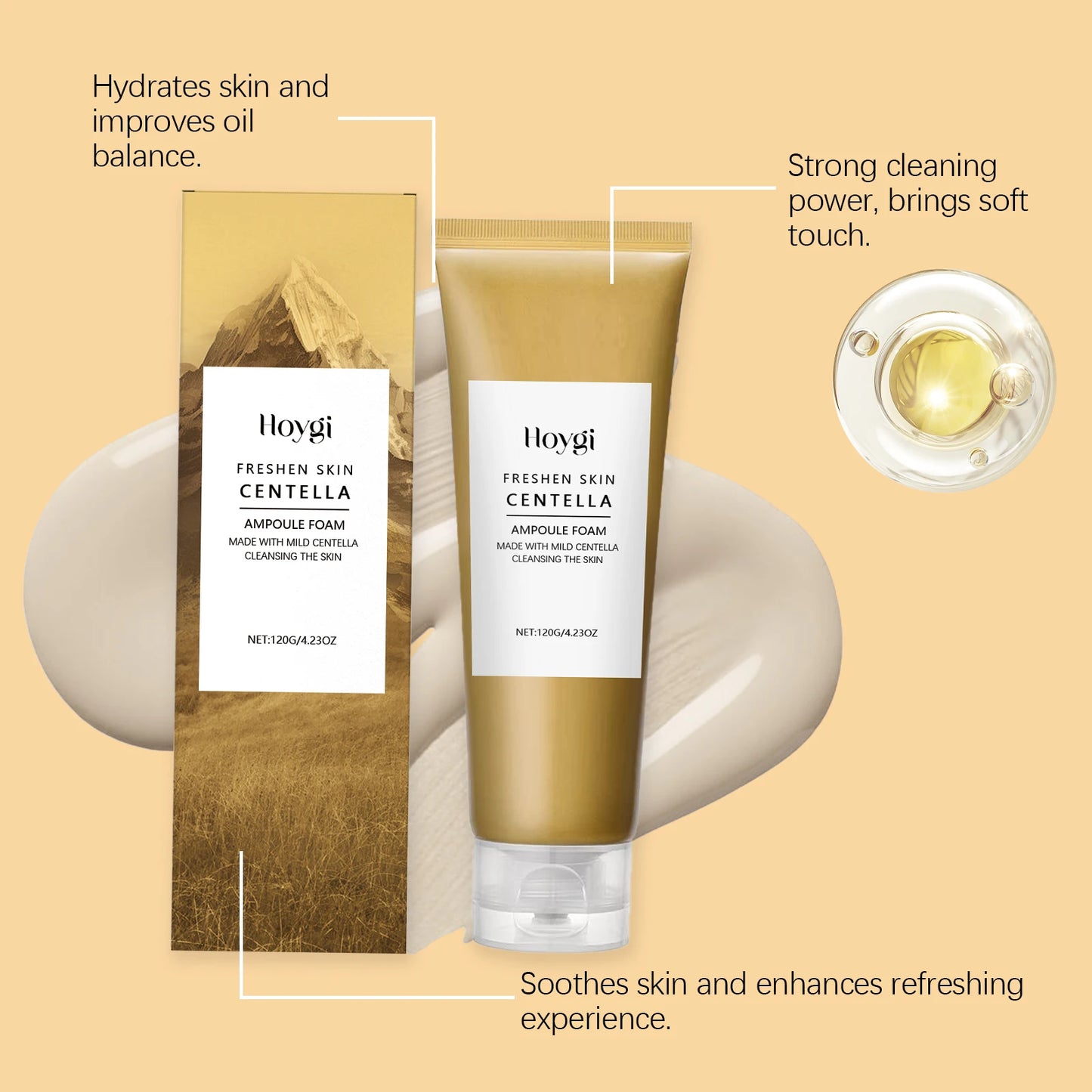 Centella Low-pH Cleansing Foam — Clean That Calms, Never Strips