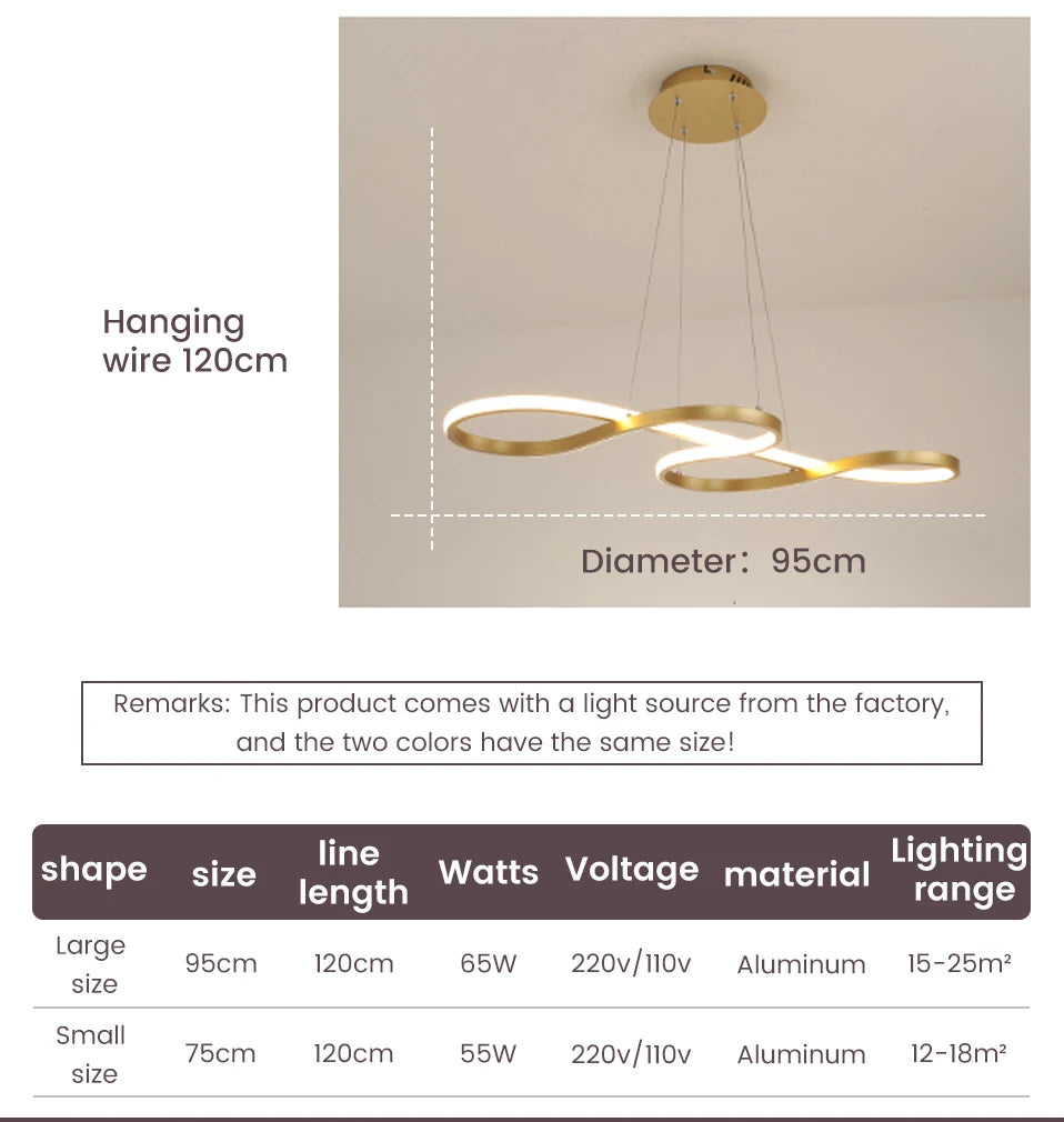 Intelligent Nordic Style Pendant Light Kitchen Pendant Light Living Room Decoration Ceiling Dining Table LED Indoor Lighting