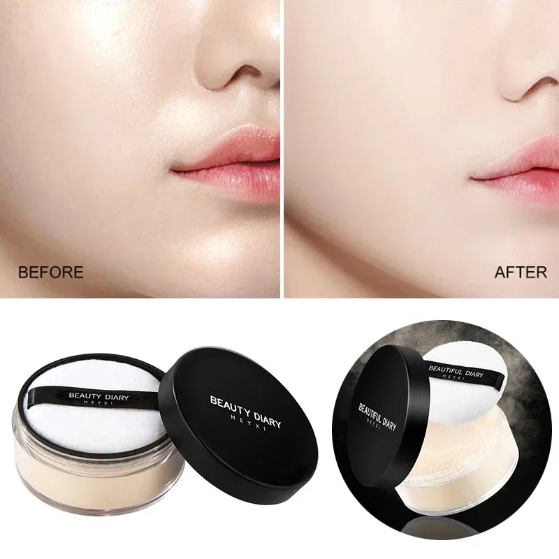 Oil-Control Setting Powder — All-Day Matte, Zero Shine