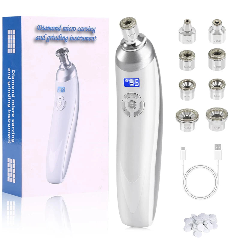 Diamond Microdermabrasion Machine — Clears Blackheads & Refines Pores