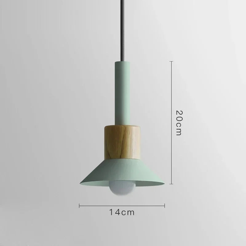 2025 Nordic Wood Pendant Light For Kitchen Restaurant Hanging Lamp Bedroom Bedside Wooden Ceiling Chandeliers Modern Lighting Ho