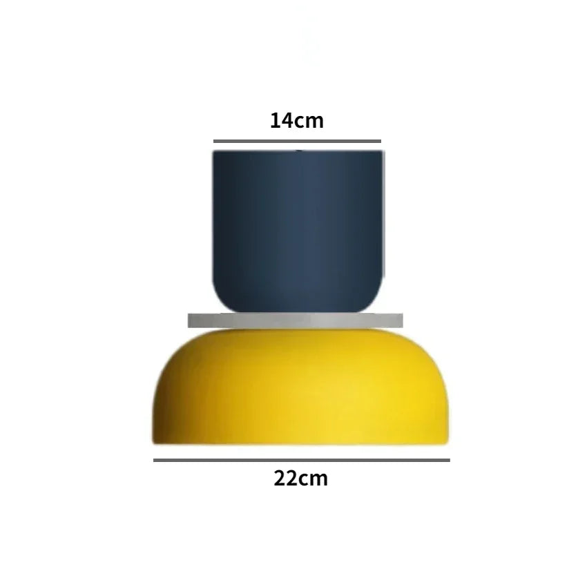 Modern Macaron Pendant Lamp Led Chandeliers Hanging Light Living Study Bar Dining Room Bedside Bedroom Lighting Decor Furniture