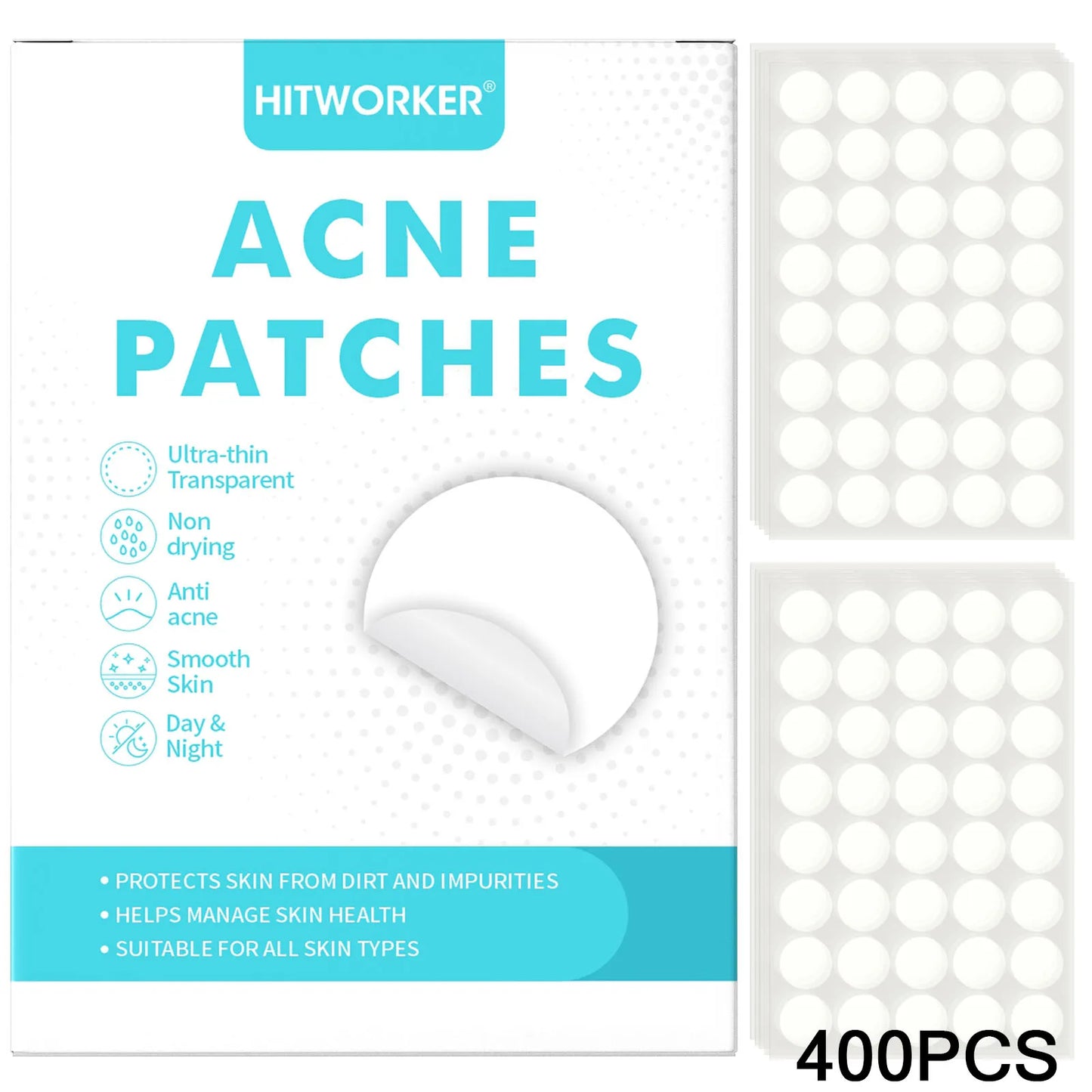 Hydrocolloid Acne Patches — Cover Blemishes & Speed Up Healing