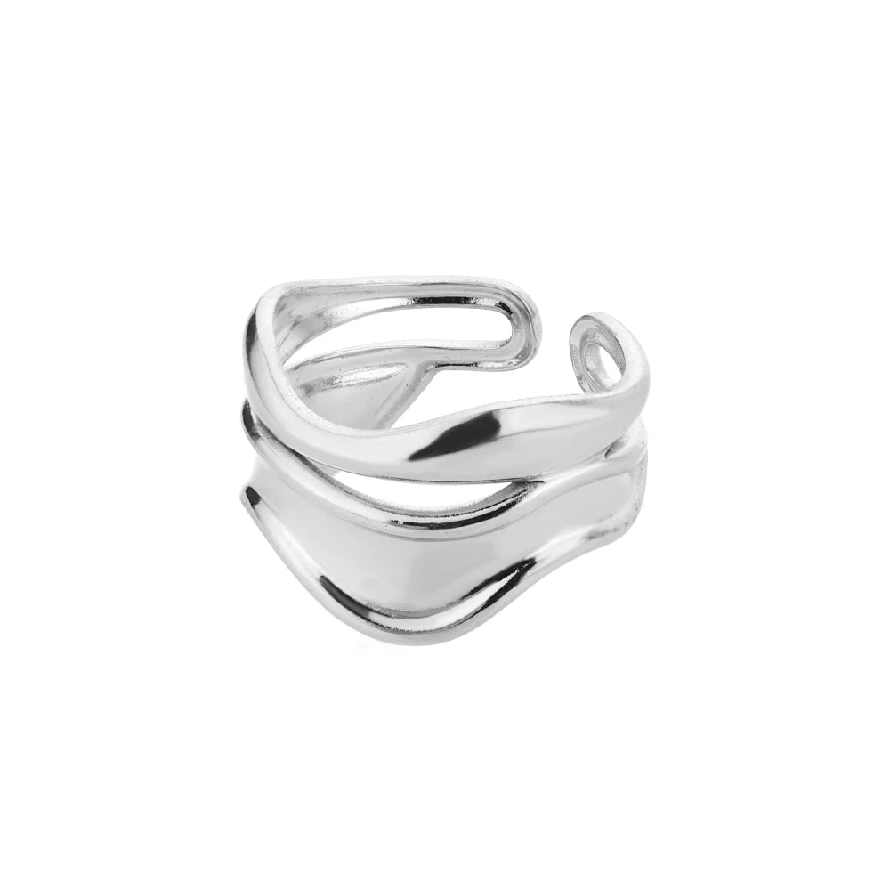 The Ring That Never Fades — Adjustable Gold Band, Waterproof