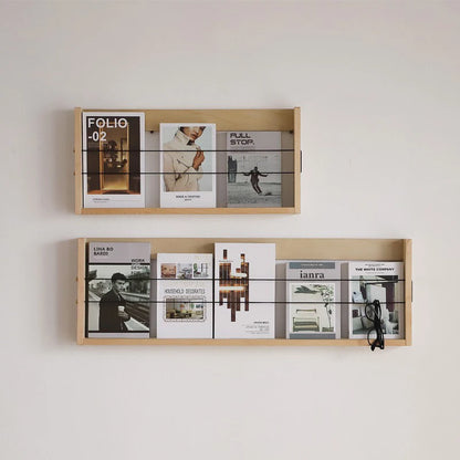 Wooden Storage Rack Living Room Floating Wall Shelves Multifunctional Storage Holders Wall Bookshelf Bedroom Floating Racks