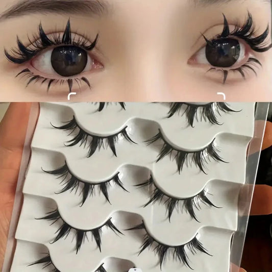 Dramatic D-Curve False Lashes — Bold, Reusable Statement Lashes
