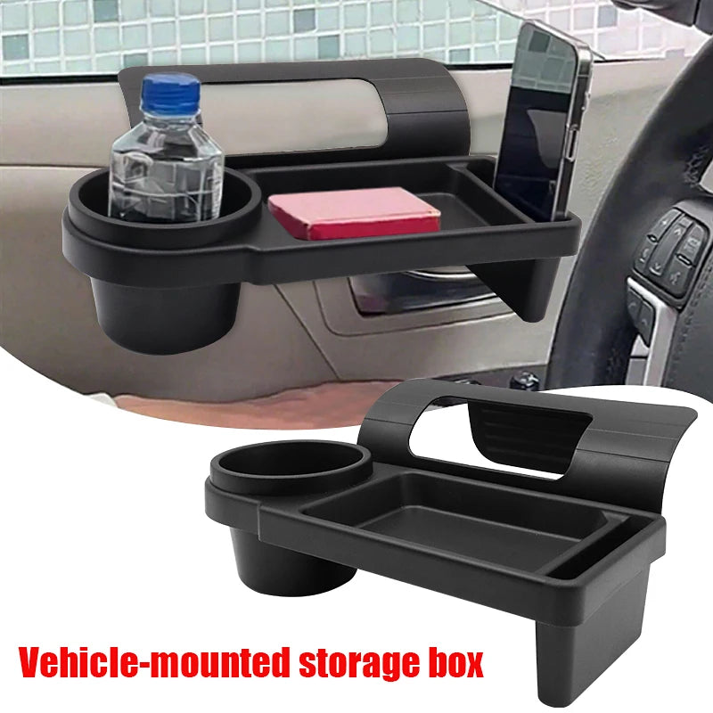 Car Door Organizer with Cup Holder