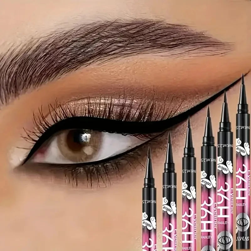 Smudge-Proof Eyeliner Pencils — Effortless, Long-Lasting Black
