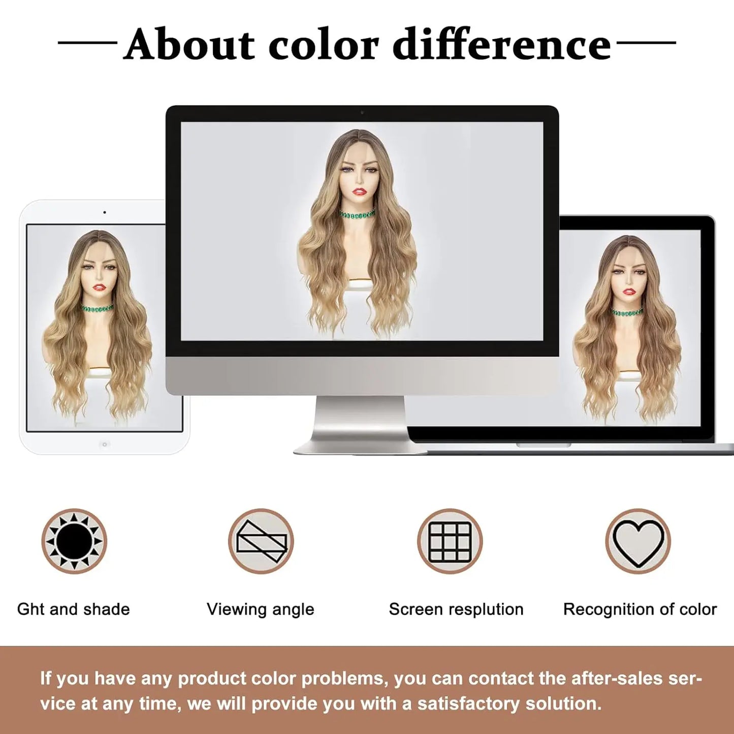 Long Wavy Lace Wig — 26" Heat-Resistant Curly Style