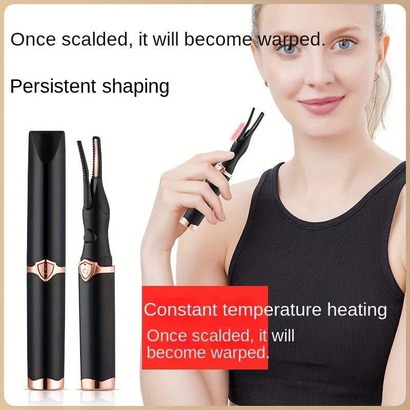 Rechargeable Heated Eyelash Curler — Long-Lasting Curl in Seconds