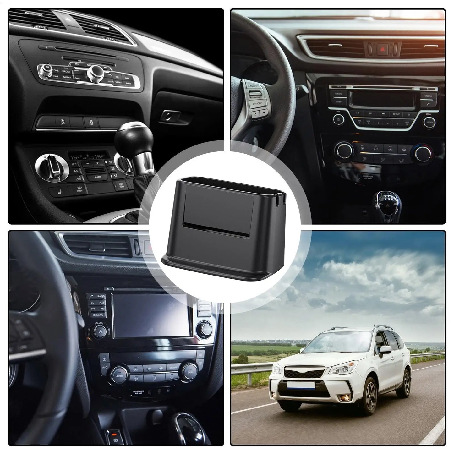 Car Dashboard & Armrest Storage Case