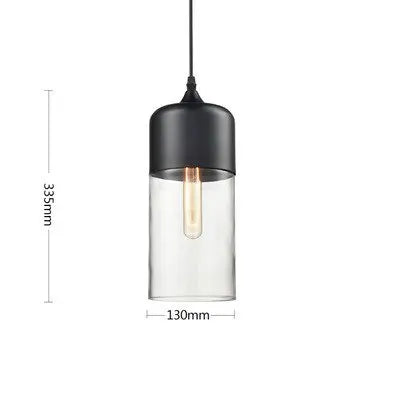 Nordic Pendant Lights Modern Glass Hanging Lamp for Restaurant Living Bedroom Indoor Decoration Lighting Luminaire Suspension