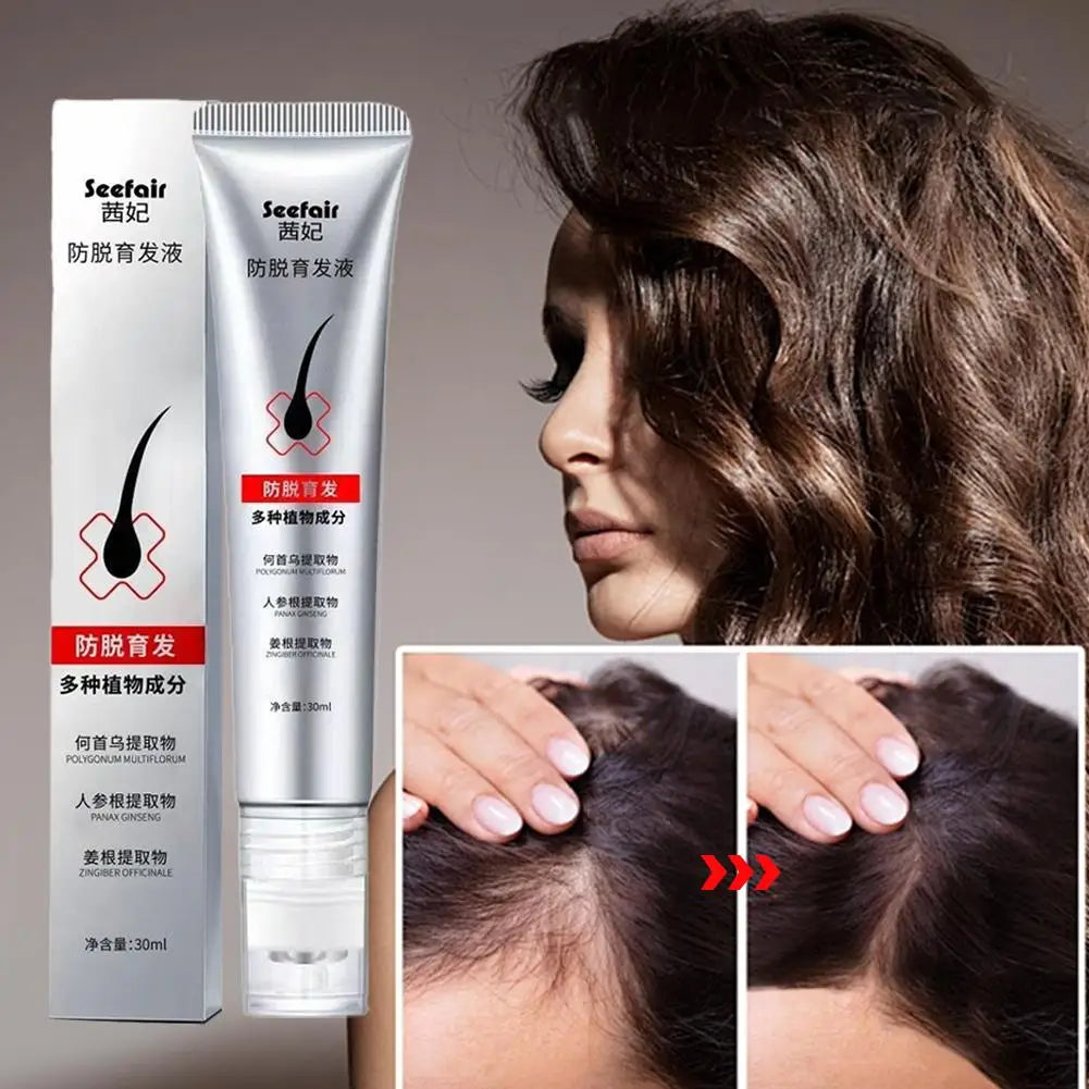 Strengthening Hair Serum — Nourishes Roots & Repairs Scalp