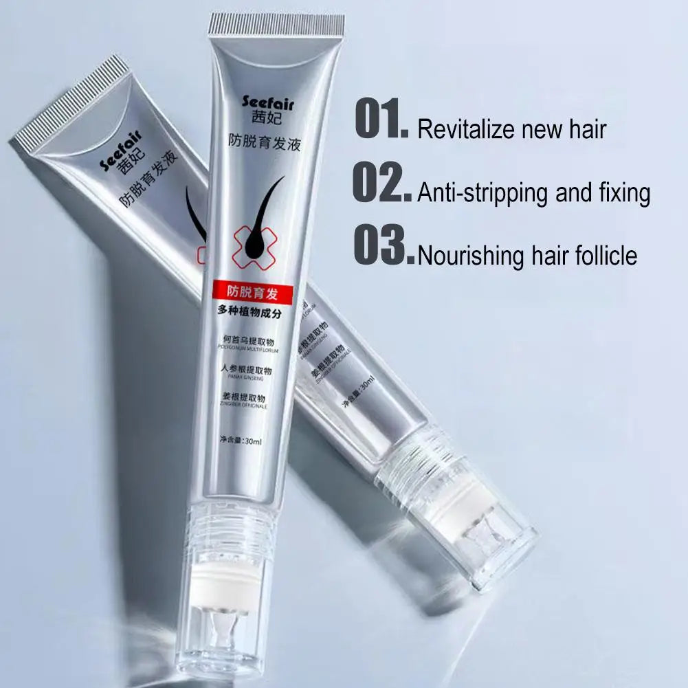 Strengthening Hair Serum — Nourishes Roots & Repairs Scalp