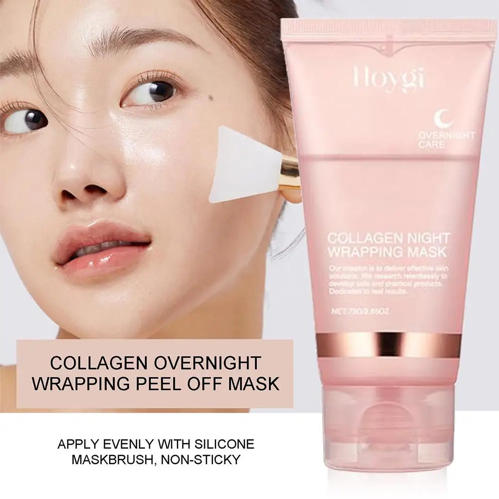 Collagen Overnight Peel-Off Mask — Korean Deep Hydration
