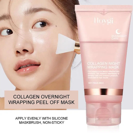 Collagen Overnight Peel-Off Mask — Korean Deep Hydration
